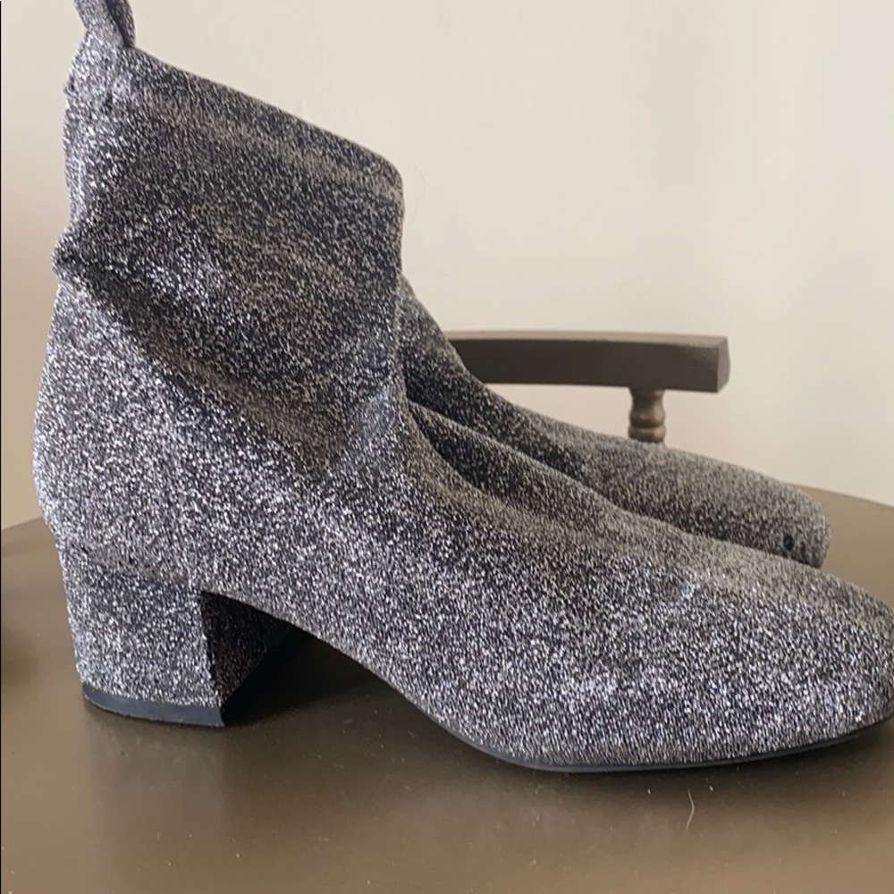 Forever 21 Glitter Booties